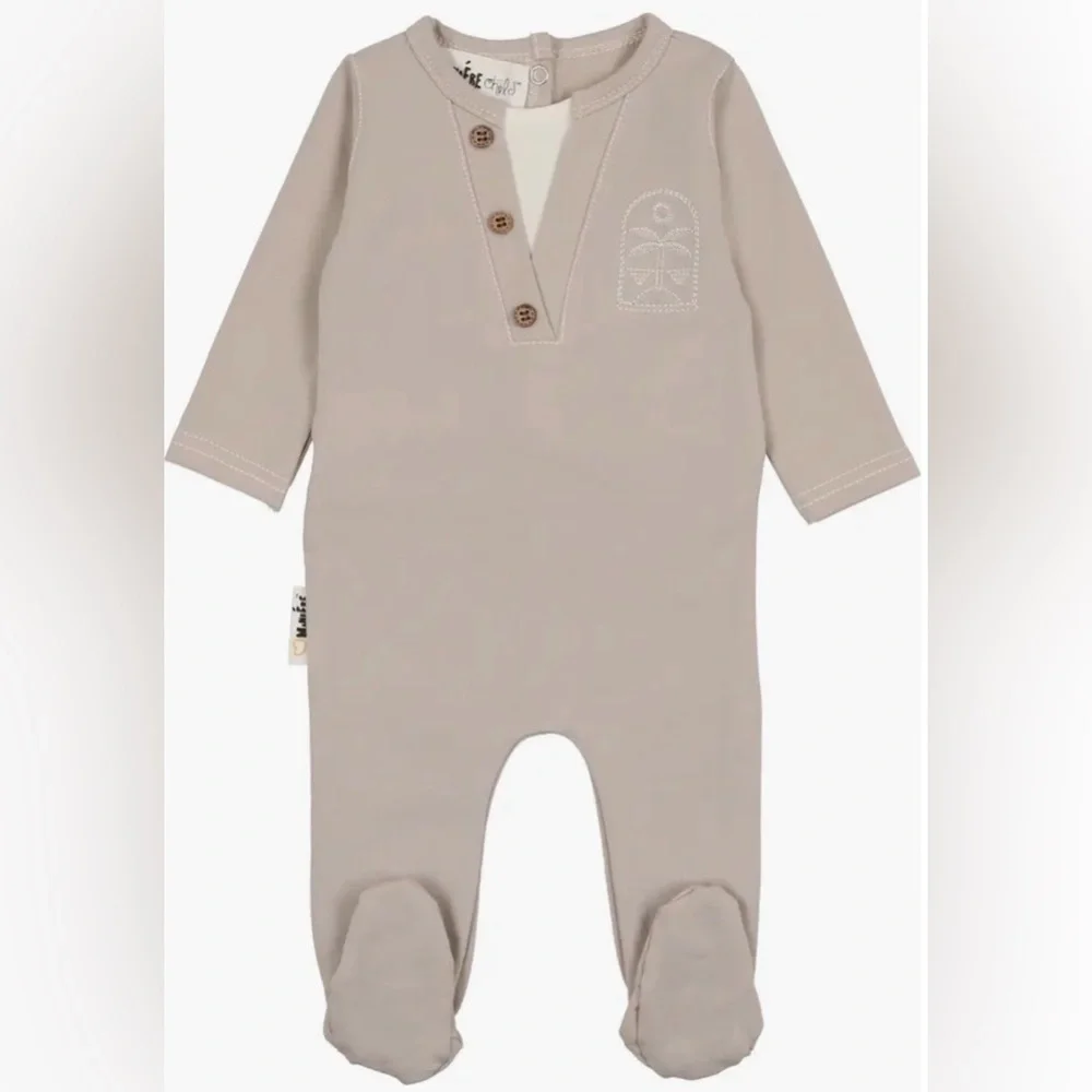 MANIÉRE Island Henley Footie in Sand - 9M